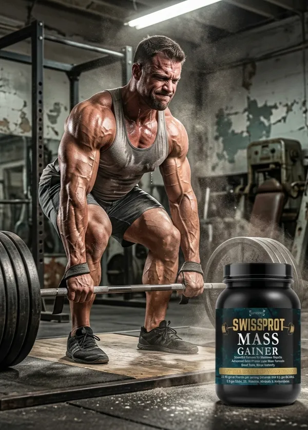 Swissprot_Mass_Gainer_|_Vanilla_Kulfi_Flavour_|_High_Protein_&_Carbohydrate_Formula_For_Fast_Muscle_Gain_|_Protein_&_Carb_Blend_For_Muscle_Growth_|_Gym_Supplement_For_Men_|_Fitness_Nutrition_Powder_|_1000_Gm