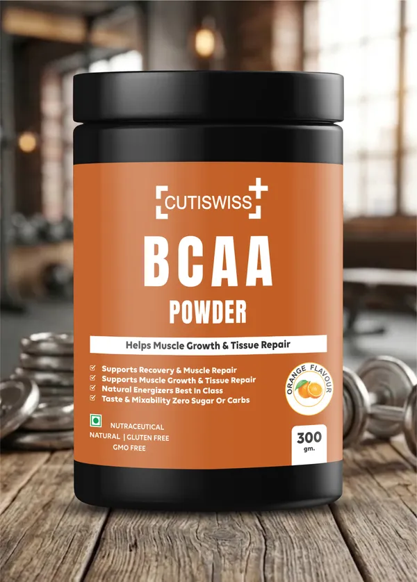 Bcaa_Powder_|_Orange_Flavour_|_Branched_Chain_Amino_Acids_Supplement_|_Supports_Muscle_Recovery,_Endurance_&_Workout_Performance_|_Amino_Acid_Supplement_For_Stamina_&_Lean_Muscle_Support_|_Intra_Workout_Drink_For_Women_|_300G