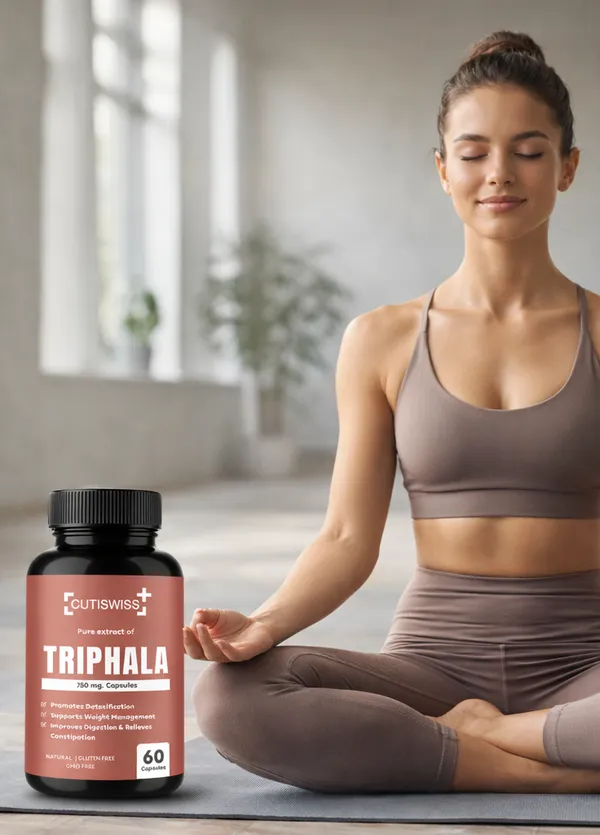 Cutiswss_Triphala_Capsules_|_750_mg_|_Promotes_Digestion,_Colon_Cleanse_&_Overall_Health_|_Detox_Cleanse_|_Supports_Gut_Health_&_Immunity_Booster_|_Natural_Ayurvedic_Herbal_Supplement_|_Daily_Supplement_for_Overall_Wellness_|_Supplement_for_Men_&_Women_|_Pack_of_60_Capsules