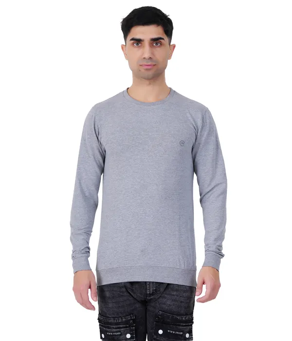 Grey_Melange_Plain_Sweatshirt