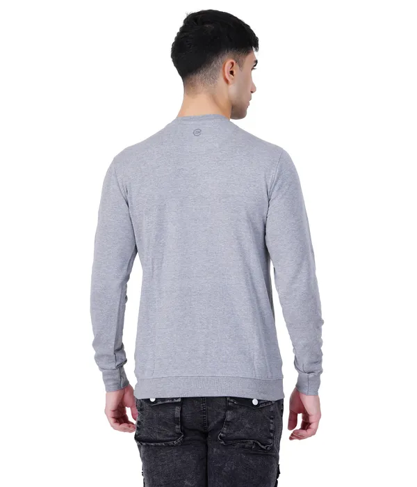 Flame_Printed_Grey_Melange_Sweatshirt