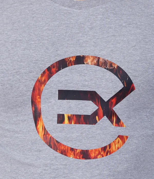 Flame_Printed_Grey_Melange_Sweatshirt