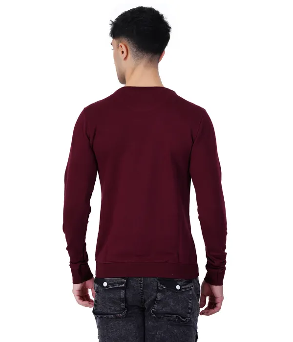 Circle_Printed_Red_Wine_Sweatshirt