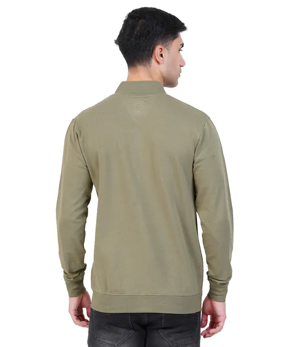 Olive_Green_High_Neck_Zipper