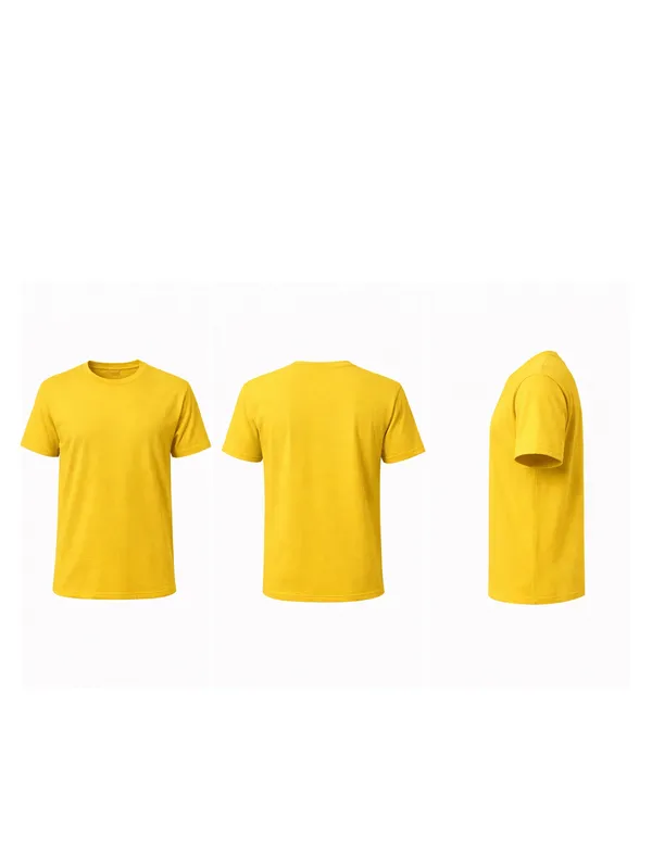 Dark_Yellow_Pima_Cotton_Interlocked_Crew_Neck