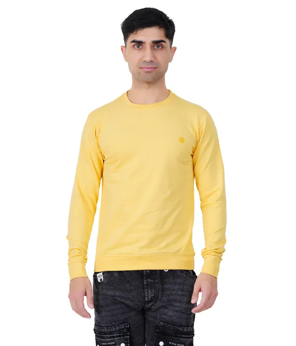 Lemon_Yellow_Plain_Sweatshirt