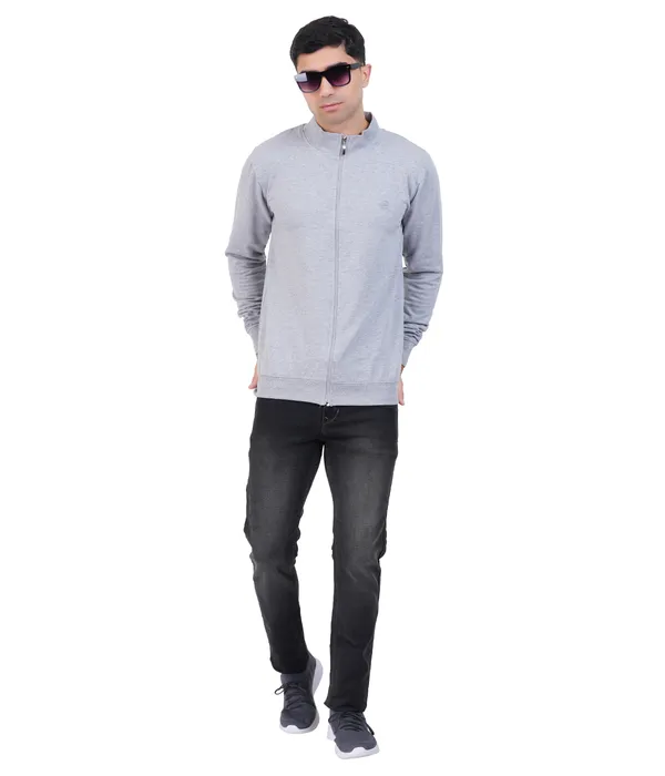 Grey_High_Neck_Zipper