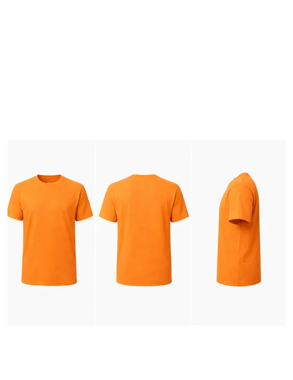Orange_Pima_Cotton_Interlocked_Crew_Neck