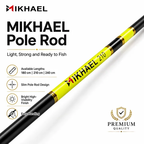 MIKHAEL_Pole_Rod_–_Lightweight_Freshwater_Pole_Fishing_Rod