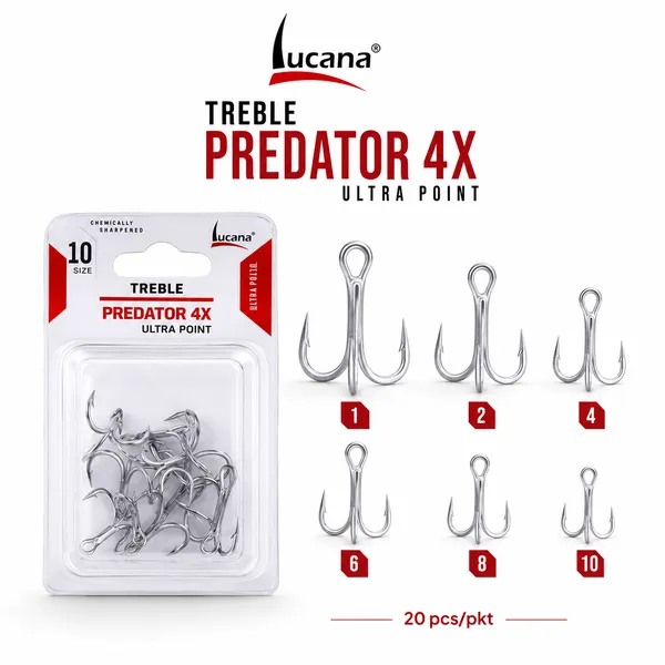 Lucana_Treble_Predator_4X_Ultra_Point_Hook_Size_10_|_20_pcs/pkt