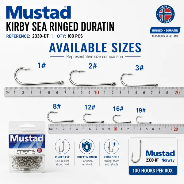 Mustad_Kirby_Sea_Ringed_Duratin_Hook_Box_2330-DT_-_10-100_PCS_as_per_size