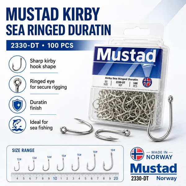 Mustad_Kirby_Sea_Ringed_Duratin_Hook_Box_2330-DT_-_10-100_PCS_as_per_size