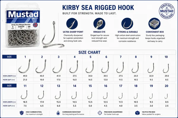 Mustad_Kirby_Sea_Ringed_Duratin_Hook_Box_2330-DT_-_10-100_PCS_as_per_size