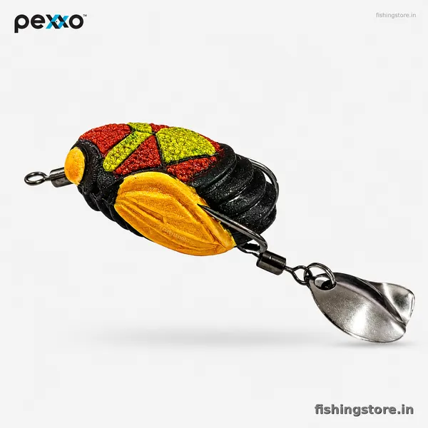 Pexxo_Dora_Hand_Made_Soft_Frog_Lure_4cm_6-7g__Weedless_Topwater_Frog_for_Bass_&_Snakehead