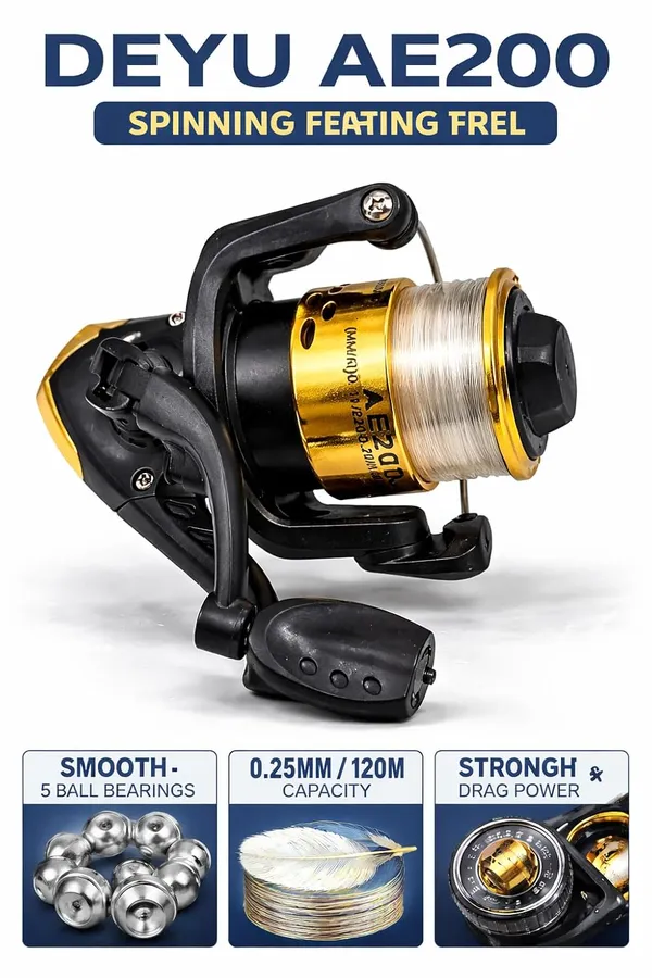 IZZAWA_Deyu_AE200_Spinning_Reel_–_Spinning_Reel_Freshwater_India
