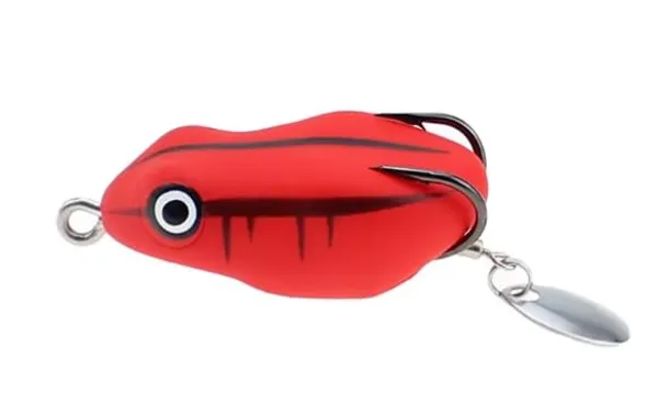 IZZAWA_Frog_Lure_Red_4.5cm_8.5g_–_Snakehead_Murrel_Bass_Topwater