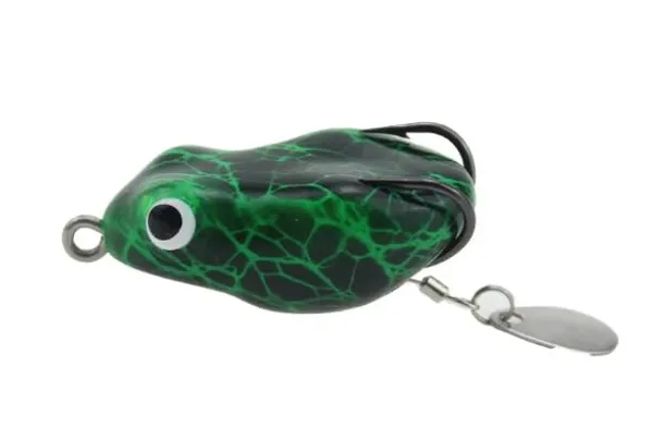IZZAWA_Frog_Lure_Dark_Green_4.5cm_8.5g_–_Snakehead_Murrel_Topwater