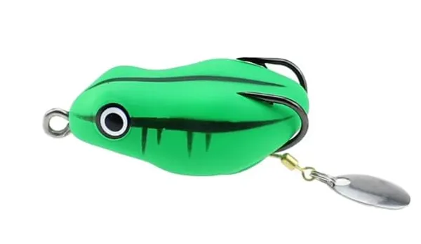 IZZAWA_Frog_Lure_Green_4.5cm_8.5g_–_Snakehead_Murrel_Topwater_Bait