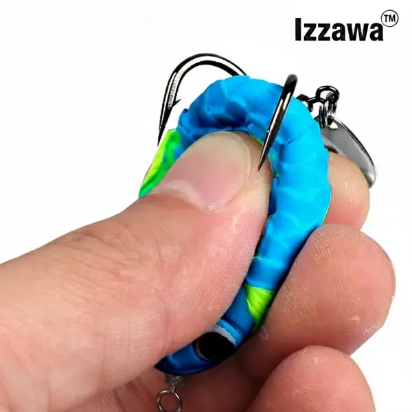 IZZAWA_Handmade_Soft_Frog_Lure_4.5cm_11g_–_Snakehead_Murrel_Bass