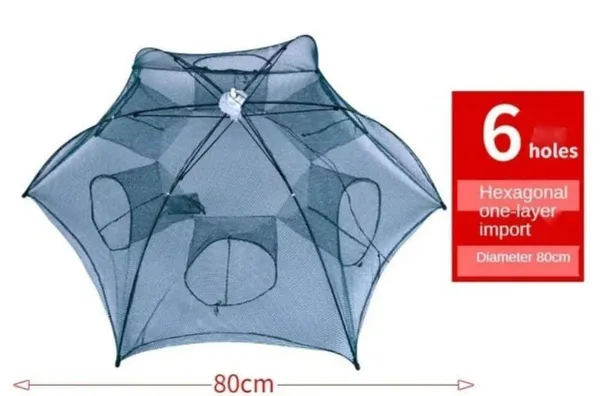 IZAWA_Foldable_Umbrella_Net_Crab,_Shrimp_&_Fish_Trap_–_6_Hole_Fishing_Trap_for_River_&_Pond_Fishing_in_India
