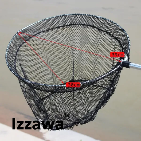 IZZAWA_Telescopic_Landing_Net_1.9m_–_Folding_Fishing_Net_India