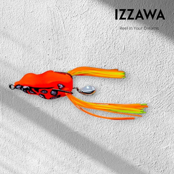 IZZAWA_Frog_Lure_Orange_Dragon_5cm_12g_–_Snakehead_Murrel_Topwater