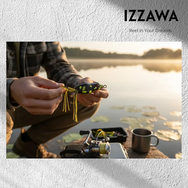IZZAWA_Frog_Lure_Black_Yellow_Dragon_5cm_12g_–_Snakehead_Murrel