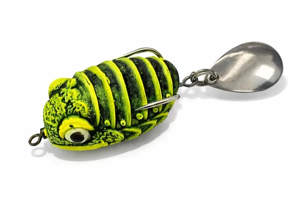 IZZAWA_Handmade__3D_Frog_Worm_Lure_3.2cm_–_Snakehead_Murrel_Floating_Bait