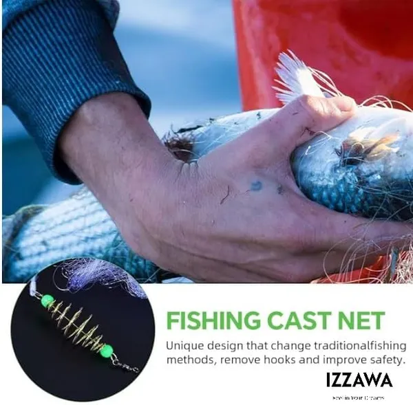 IZZAWA_Glow_Spring_Feeder_Trap_–_Carp_Rohu_Catla_Night_Fishing
