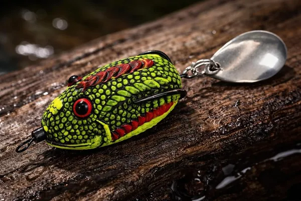 IZZAWA_Handmade__3D_Frog_Lure_3.2cm_Multicolour_–_Snakehead_Murrel_Floating