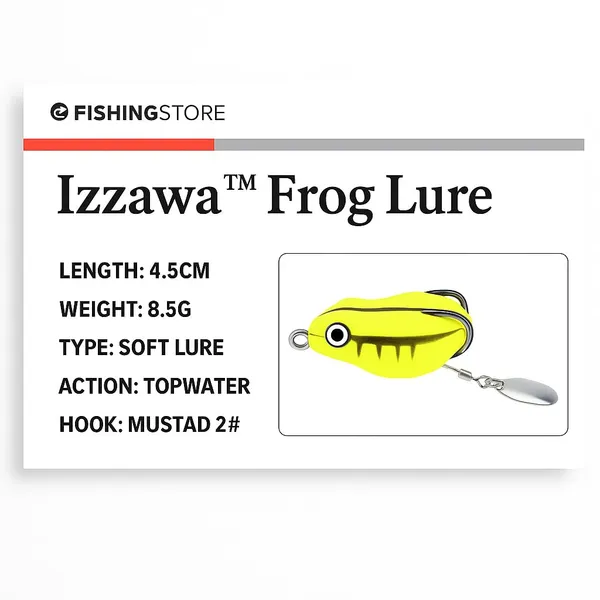 IZZAWA_Frog_Lure_2pc_Light_Green_Red_4.5cm_8.5g_–_Snakehead_Murrel