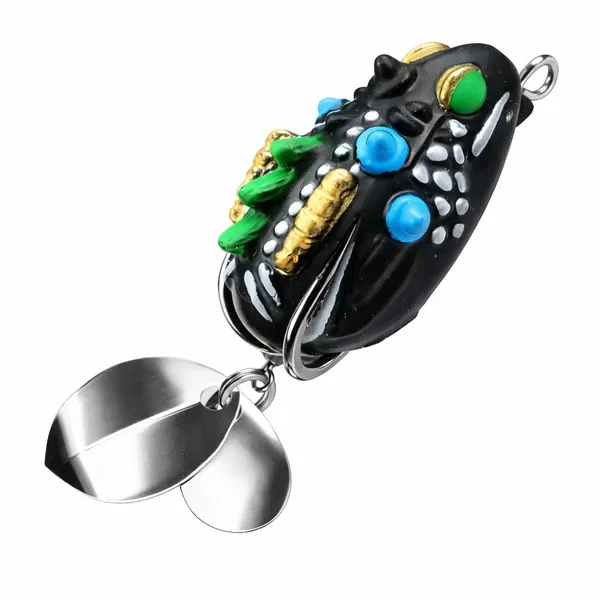 IZZAWA_Thai_Wind_Thunder_Frog_3.5cm_5.4g_–_Snakehead_Murrel_Light_Tackle