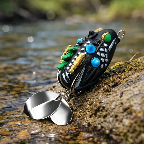 IZZAWA_Thai_Wind_Thunder_Frog_3.5cm_5.4g_–_Snakehead_Murrel_Light_Tackle