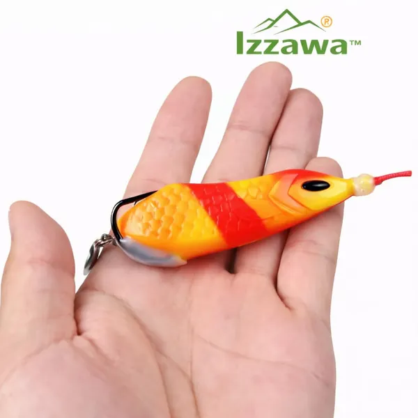 IZZAWA_Dushman_Long_Frog_8cm_15g_–_Snakehead_Murrel_Trophy_Topwater