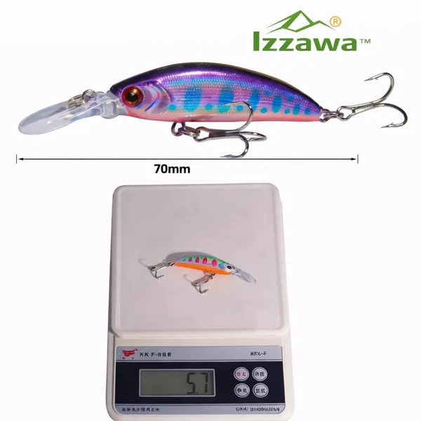 IZZAWA_Minnow_Crankbait_7cm_6g_–_Snakehead_Bass_Barramundi_Hard_Lure