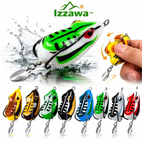 IZZAWA_Ripper_Frog_Lure_4cm_5.5g_–_Snakehead_Murrel_Popper_Bait