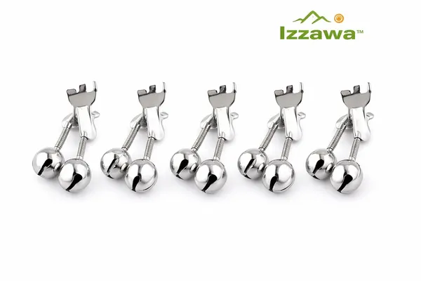 IZZAWA_Stainless_Bite_Alarm_Bells_5pc_16mm_–_Carp_Rohu_Catla_India
