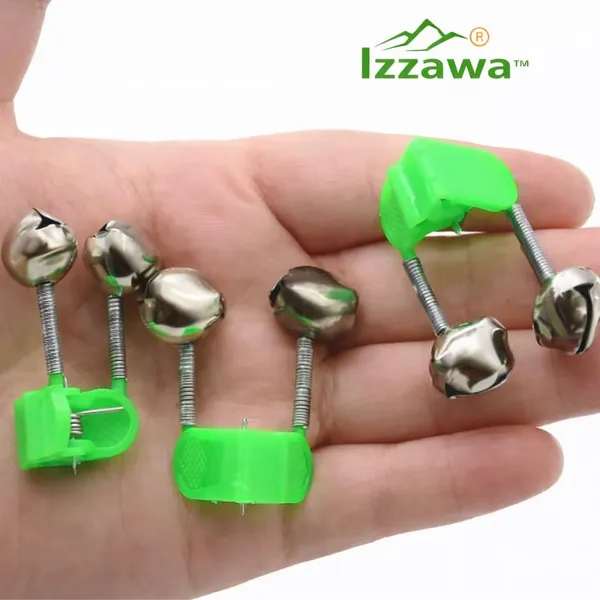 IZZAWA_Bite_Alarm_Bells_5pc_16mm_Green_–_Carp_Rohu_Catla_India
