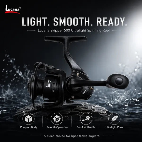Lucana_Skipper_500_Ultralight_Spinning_Reel