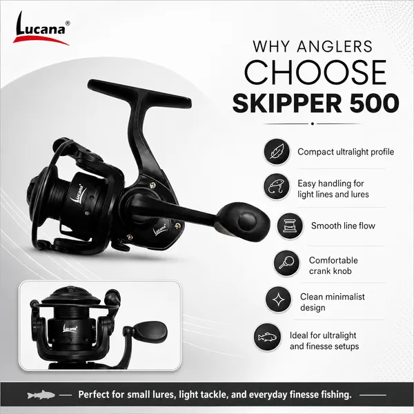 Lucana_Skipper_500_Ultralight_Spinning_Reel