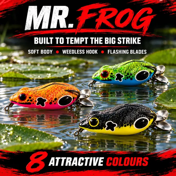 Bravvo_MR_Frog_Lure_5.8cm_10g_|_Weedless_Topwater_Snakehead_Bait_|_Pack_of_1