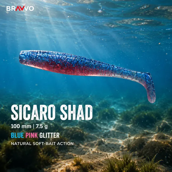 Bravvo_Sicaro_Shad_100mm_7.5g_-_Blue_Pink_Glitter_-_Single_Piece