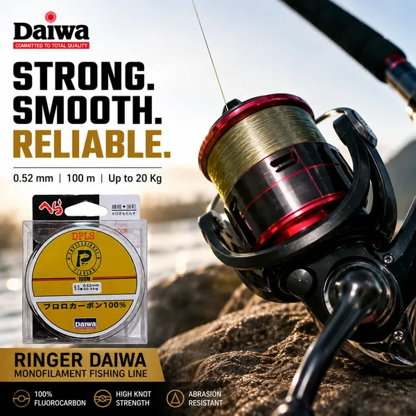 Ringer_Daiwa_Monofilament_Fishing_Line_0.52mm_upto_20Kg_100m