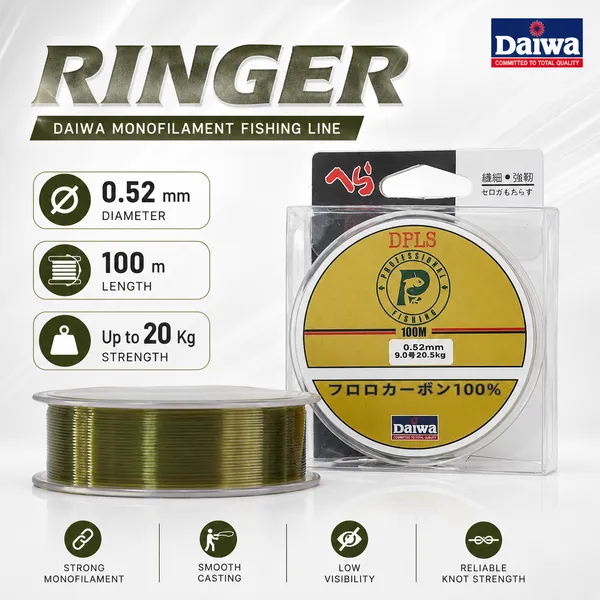Ringer_Daiwa_Monofilament_Fishing_Line_0.52mm_upto_20Kg_100m