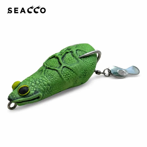 SEACCO_Sahara_Handmade_Frog_Lure_5cm_8g_-_Green_|_Pack_of_1
