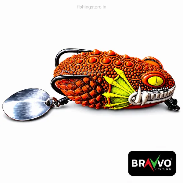 Bravvo_Vesham_Handmade_Soft_Frog_Lure__4.5_cm,_8_g_Topwater_Spinner_Bait