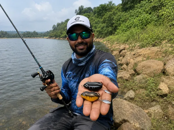 IZZAWA_Predator_Frog_Lure_|_2pc_|_Black-Brown_|_4.5cm_8.5g_|_Topwater_Soft_Bait_for_Snakehead,_Murrel_&_Bass