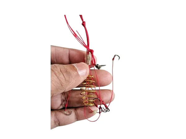 IZZAWA_Spring_Feeder_Hook_–_Carp_Rohu_Catla_Bottom_Fishing_India