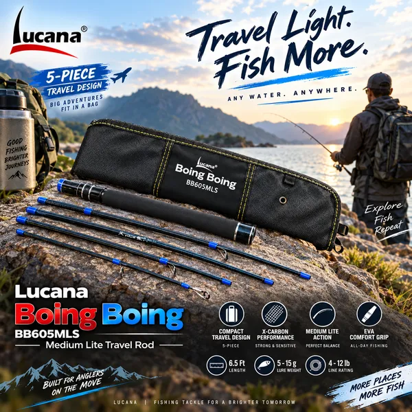 Lucana_Boing_Boing_BB605MLS_Medium_Lite_Spinning_Travel_Rod_—_Black_/_Blue
