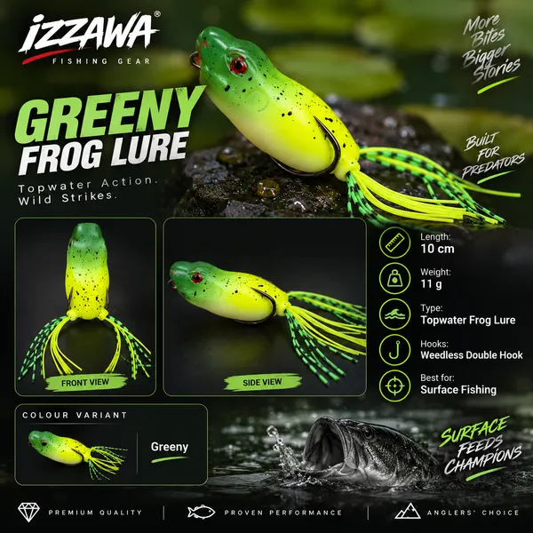 Izzawa_Greeny_Frog_Lure_10cm_11g_—_Greeny